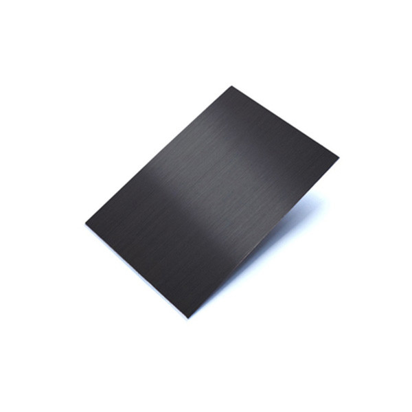 80mm 201 Colored Stainless Steel Sheet Plate Brushed Titanium