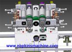 Siemens PLC Napkin Printing Machine , 1200 pieces / Min Digital Napkin Printing