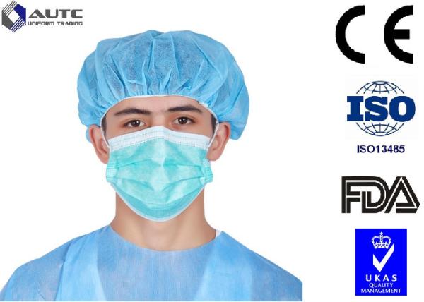 Buy cheap Cloth Mouth Cover Mask Fashion , Earloop Disposable Face Mask Ultra Soft Full Length from wholesalers