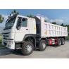 Buy cheap Max Speed 75 Km/H Sinotruk Used/ Transport Heavy Duty Truck HOWO 8*4 Dump Tipper Truck from wholesalers