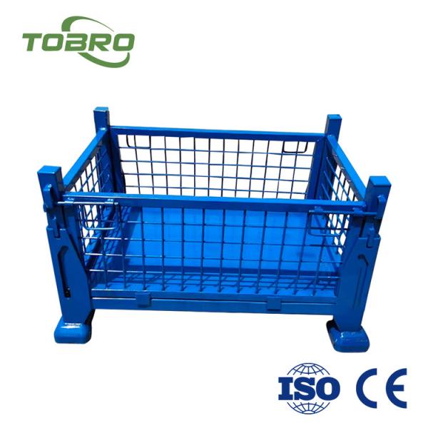 Buy cheap High Capacity Steel Storage Cage Warehouse Industrial Heavy Duty Metal Storage Boxes from wholesalers