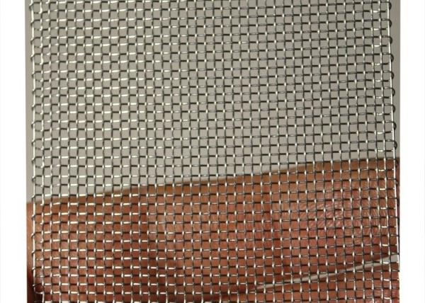Buy cheap SS 316 Woven Copper Wire Mesh Screen 2mm diameter Edge Wrapped from wholesalers