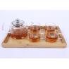 Buy cheap Professional Loose Tea Gift Sets Borosilicate Glass Tea Infuser Teapot 500ML Kattle from wholesalers