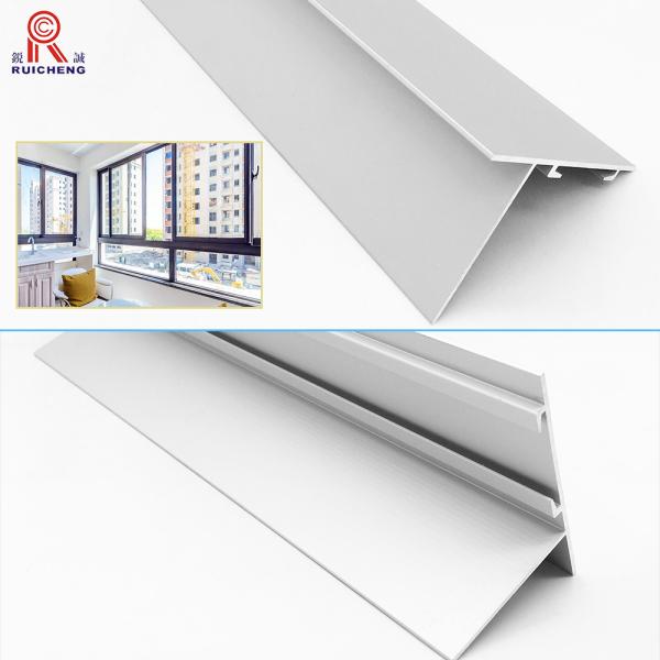 Buy cheap Terrace Aluminum Tile Trim Mill Finish Protecting Balconies Edges from wholesalers