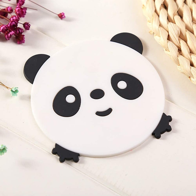 Minglu CM-003 Cute animal Round Drink Coasters Cup Mats Coffee Mug Bar Coasters for for office, restaurant, home, or bars