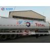 Buy cheap Total Standard 3 Axle 42CBM Oil Truck Trailer from wholesalers