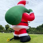 Outdoor Giant 26ft Inflatable Santa Claus Christmas Decorations Yard Lawn