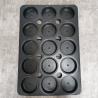 Buy cheap 15 Cavity 1.0mm Thickness PTFE Steel Cake Pan , Stainless Steel Cookie Tray from wholesalers