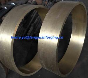 China Custom Forged And Rolled Copper Rings / Metal Ring Rolling Forging on sale