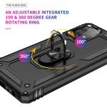 KickStand Heavy Duty Cell Phone Cases Magnetic Suction For Samsung Galaxy A52