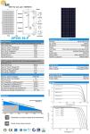 Solar Panel Photovoltaic Module Polycrystalline 72 Cell 36V Poly 345W 350W,355W