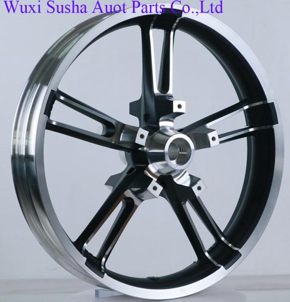 Buy cheap Custom Bike Black Front 21" Wheel Harley 08-20 Touring Models from wholesalers