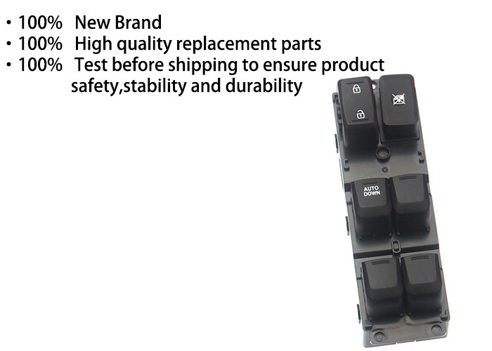 Front LH Hyundai Electric Window Switch For Kia Pride Forte With Four Open