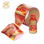 PET PVC 30 Micron Shrink Packaging Film Shrinkable Sleeve For Glass Bottle