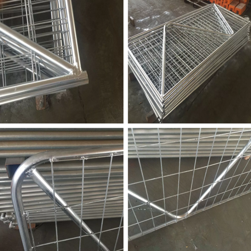 Galvanized steel farm gate/farm fence gates