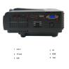 Buy cheap SQ5 800*480 Mini Portable HDMI VGA USB AV Audio Input LED Home Theater Cinema Projector from wholesalers