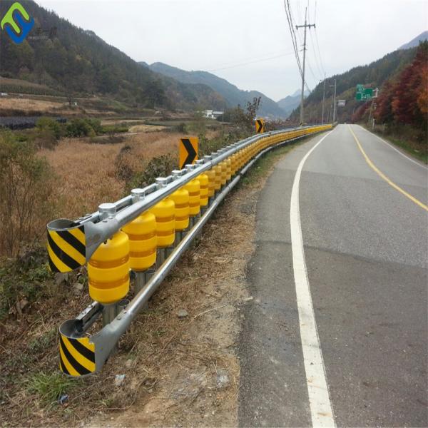 Buy cheap Roadway Safety Highway Traffic Guardrail Roller Barrier Anti Corrosion from wholesalers
