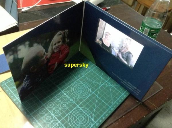 Buy cheap Laser Cut LCD Invitation Card 4G Memory For Christmas / Advertising Gift from wholesalers