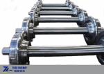 Wheelset 650mm Wagon Wheel Axles For Heavy Duty Truck 3 Axle Bogie