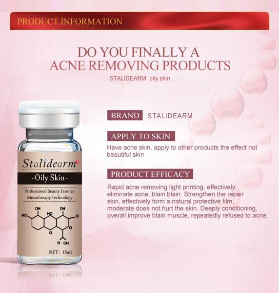 Organic Herbal Serum Anti Acne Customized Label Dermapen Face Essence For Oily