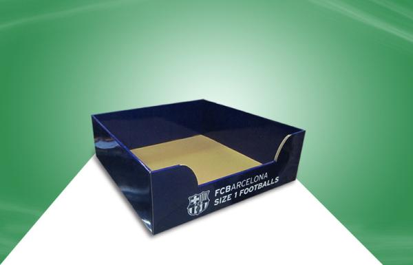 Buy cheap Recyclable POP Cardboard Display Trays For Promoting Football from wholesalers
