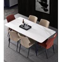Buy cheap 150 X 90 Grey Large Luxury Dining Table And Chairs Set For 6 4 10 Seater product