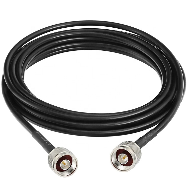 Custom Low Loss N Male Plug to N Male TNC Connector RF Coaxial Cable for Gps Wifi RF Radio Antenna