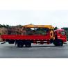 Buy cheap Dongfeng 10Ton Hoisting Truck Mounted with Hydraulic XCMG Straight 4-Arm Telescopic Boom Crane from wholesalers