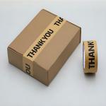 Custom Colored Eco Friendly Degradable Gummed 3 Inch Printed Parcel Package