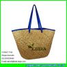 Buy cheap LUDA 2016 new products seagrass straw handbags with leather strap from wholesalers