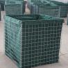 Buy cheap Galvanized Defence Barriers 2x1x1 Flood Protection Barrier Bastion Wall Square Hole from wholesalers