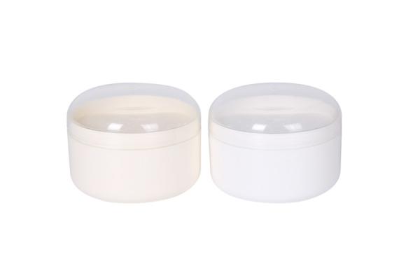 Buy cheap Capacity 120 G Talcum Powder White Cream Jar With Sifter from wholesalers