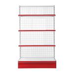 Custom Retail Metal Wire Display Stands Shelves Mesh Supermarket Gondola