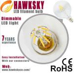 HAWKSKY G125 filament Glass LED Globle bulb