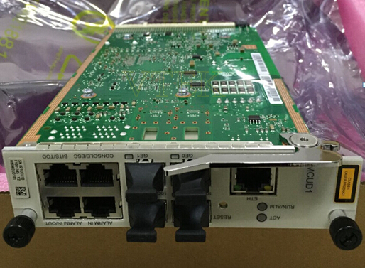 Huawei MCUD1 2 in 1 control 10G uplink board for MA5608T OLT with 2 pieces of 10G modules