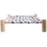 Buy cheap Wooden cat Hammock Elevated Cooling Bed Detachable Portable Indoor/Outdoor pet Bed Suitable for Cats and Small Dogs from wholesalers