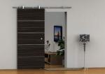 Finished Wood Composite Door , Barn Style Sliding Closet Doors With Hardware