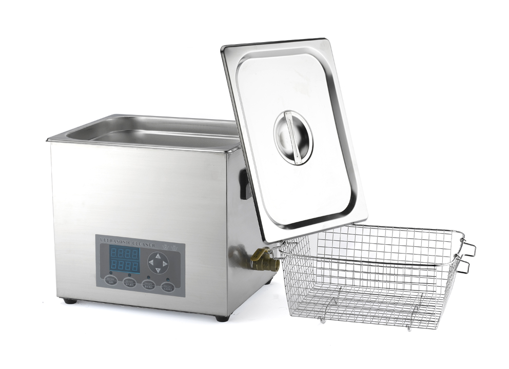 Ultrasonic Vinyl Cleaning With 30L Industrial Ultrasonic Cleaner