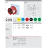 Buy cheap 3 P 32A IP44 Protection Degree Industrial Plug Socket 230v With Long Life from wholesalers