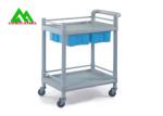 Metal Hospital Ward Equipment Medical Instrument Trolley For Medicine / Device