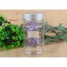 Buy cheap 62mm Diameter Storage Aluminum Cover Bottle Food Grade Clear Plastic Jars from wholesalers