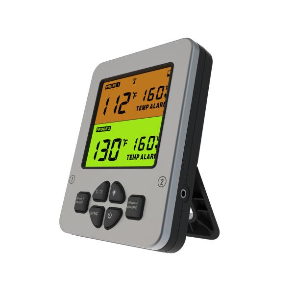 Buy cheap Wireless Dual Probe Meat Thermometer Steak Smoker BBQ Cooking from wholesalers