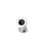 Round 45 Degree Welding Elbow Bend Pipe Fitting for Sanitary Stainless Steel 304