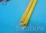 Benzene Oil Resistance Pu fiberglass Sleeve for electric wires