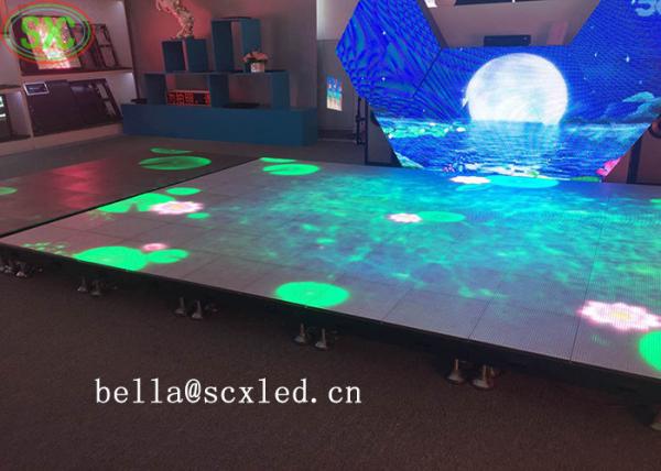Buy cheap Indoor SMD3535 Sound Active Dj Led Disco Dance Floor Warm White Beam Panels from wholesalers