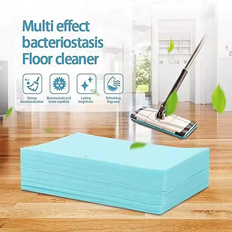 Detergent Tablet Floor Cleaning Paper Environmental Friendly Formula Sheet Mopping Floor Cleaner Concentrate