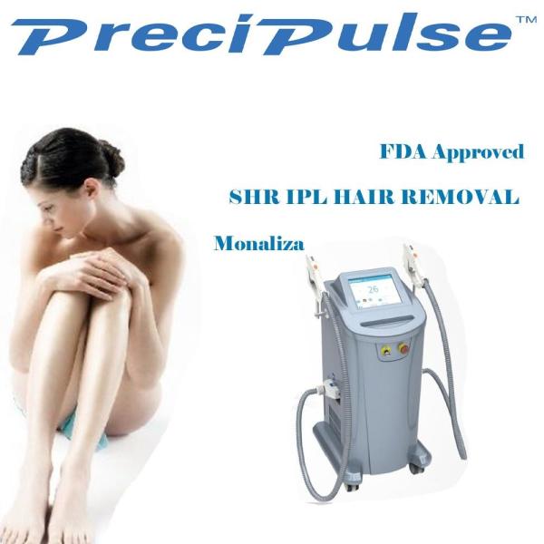 Buy cheap Permanent SHR IPL Hair Removal Machine 1064nm / 532nm Wavelength FDA Approved from wholesalers