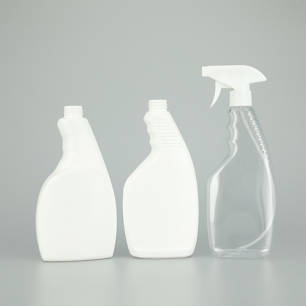 Smooth Round PET Spray Bottles In Classic Design Various Capacities Up To 500ml
