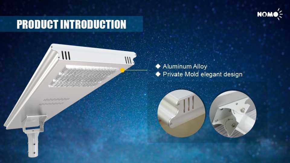 Outdoor lights mexico street lighting / NOMO solar street lights for street , garden, villa, path.