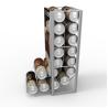 Buy cheap Customized Countertop Metal Wire Display Stand Canned Coffee Display Rack Dispenser for Supermarket from wholesalers